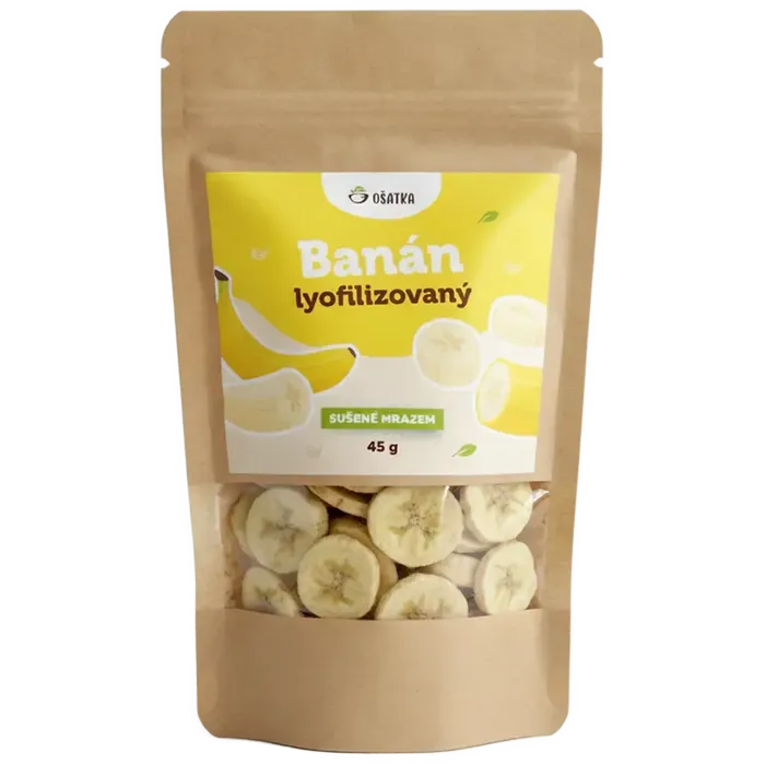 Ošatka Lyofilizovaný banán 45 g